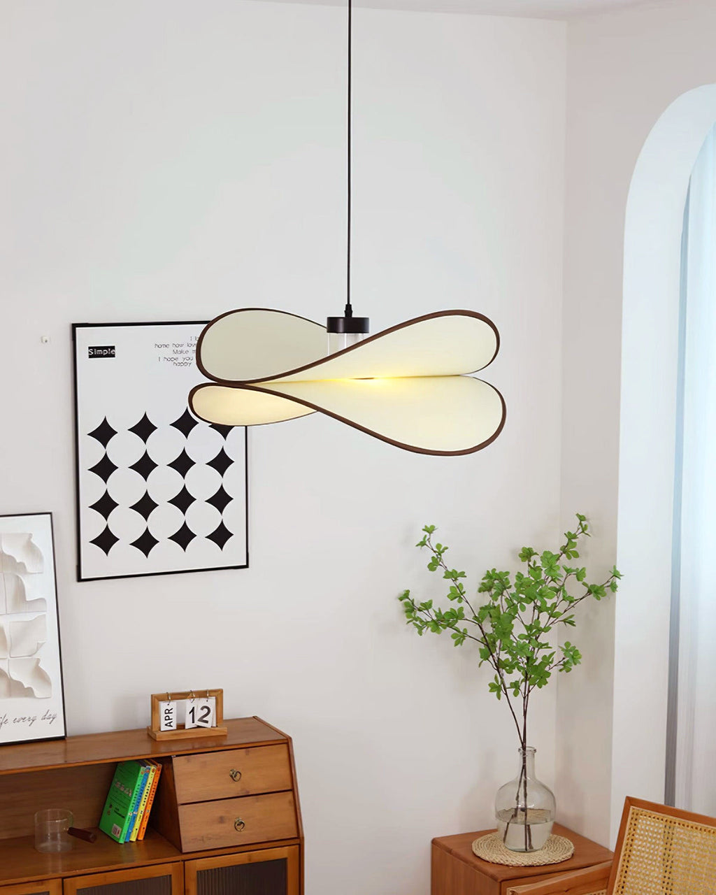 Cicaros Creativity Art Fabric Pendant Lamp