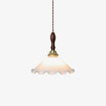 Floria Milky Flower Pendant Light