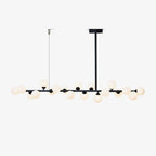 Lumiray Black Linear Globe Pendant Light