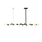 Lumiray Black Linear Globe Pendant Light