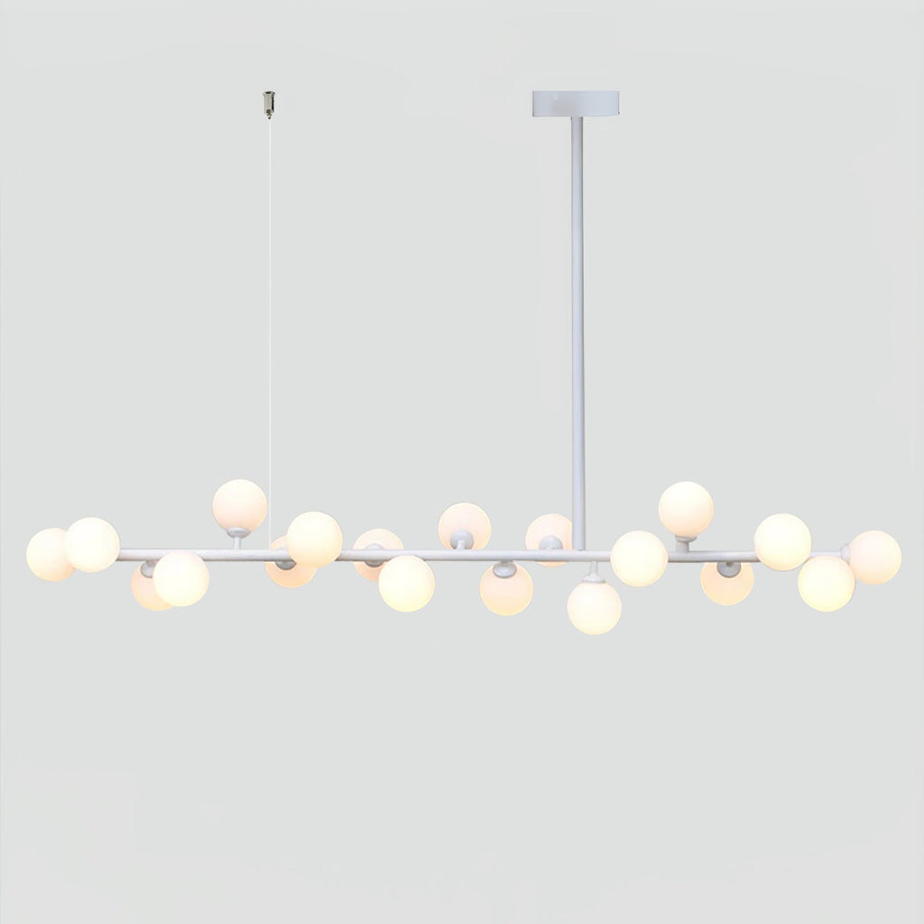 Lumiray Black Linear Globe Pendant Light