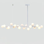 Lumiray Black Linear Globe Pendant Light