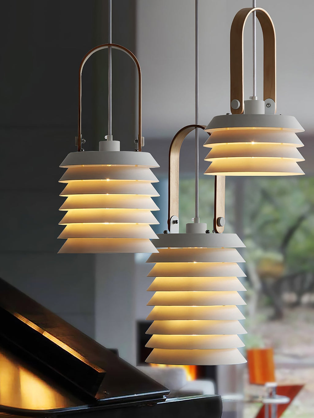 Eurtalia Minimalist Art Lantern Pendant Lamp