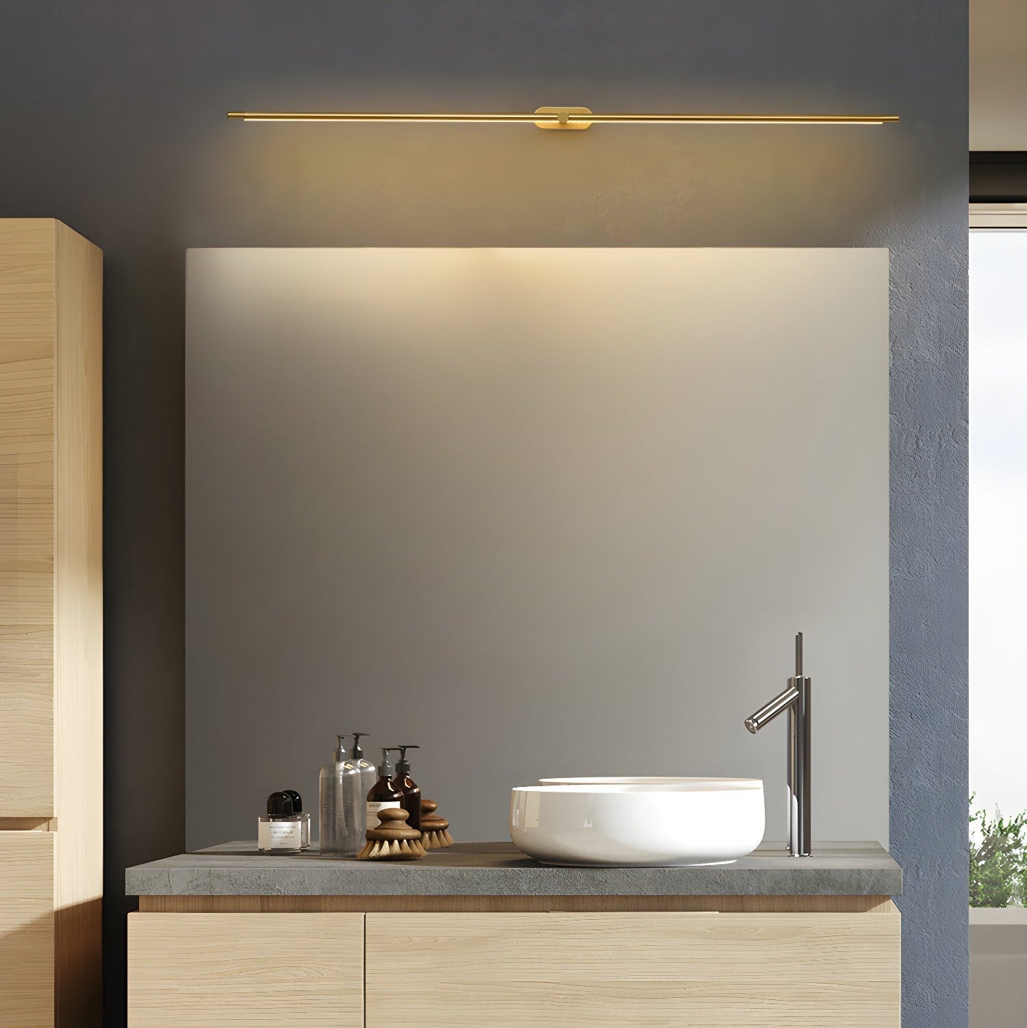 Lustra Wall Lamp Minimalist Linear Rechargeable - image 3