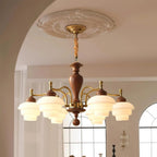 Hovian Wooden Chandelier