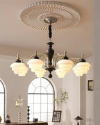 Hovian Wooden Chandelier