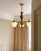 Hovian Wooden Chandelier