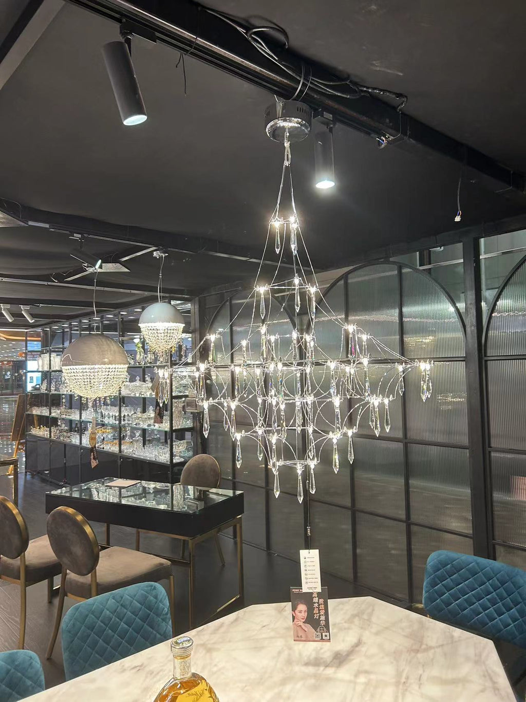 Allaeira Postmodern Luxury Crystal Chandelier