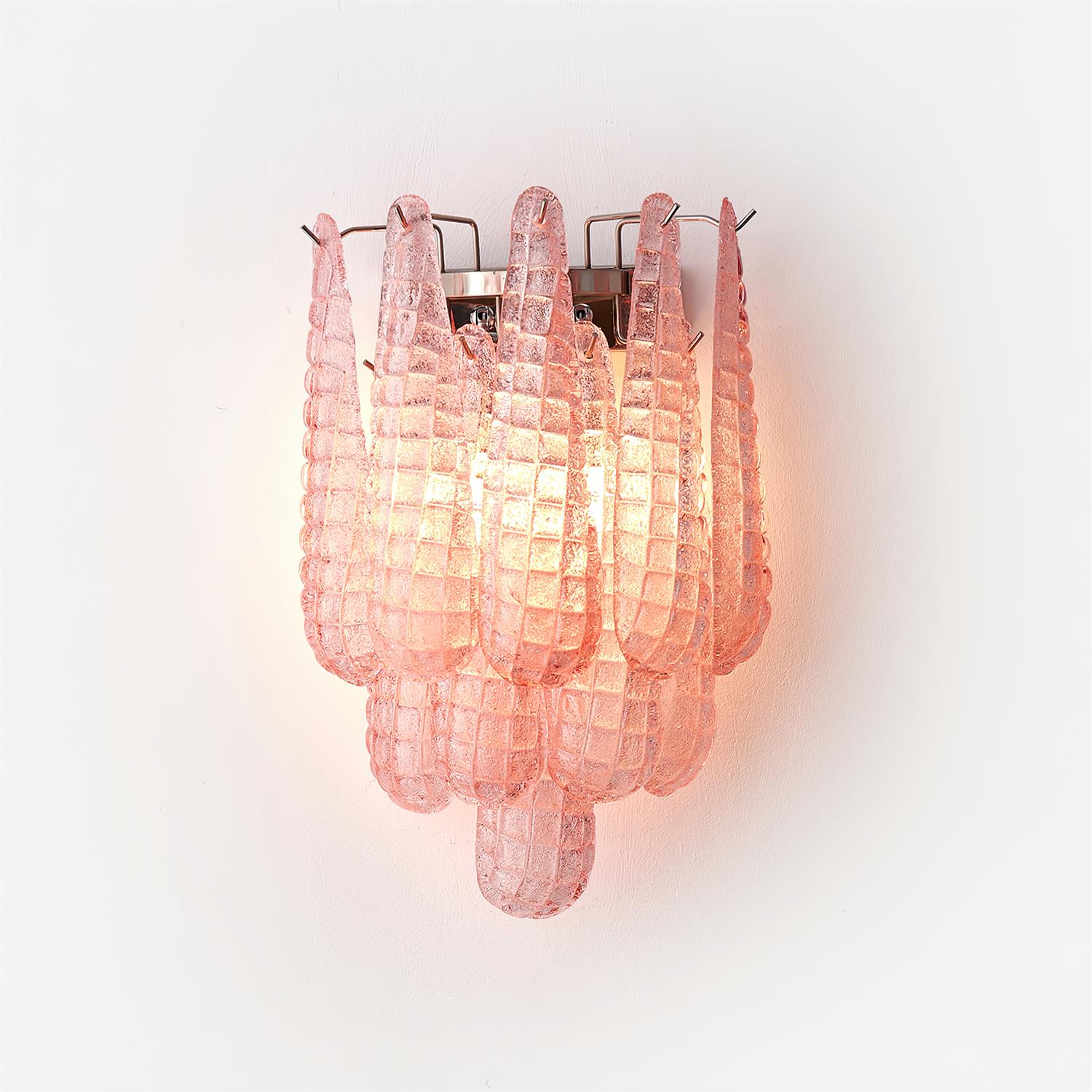 Mireya Wall Light Textured Glass