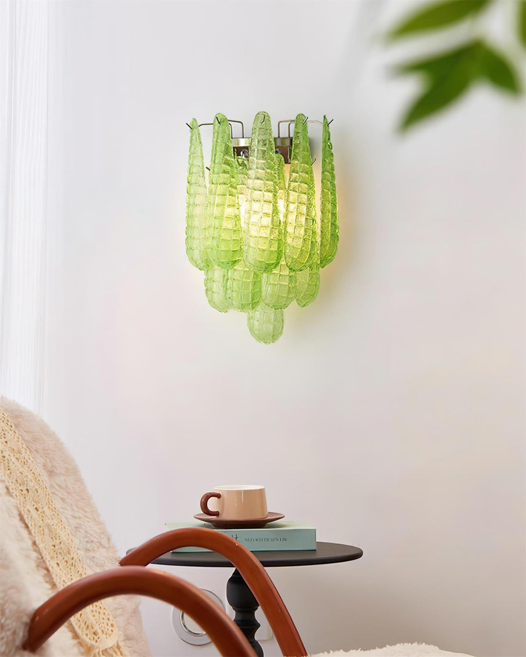 Mireya Wall Light Textured Glass