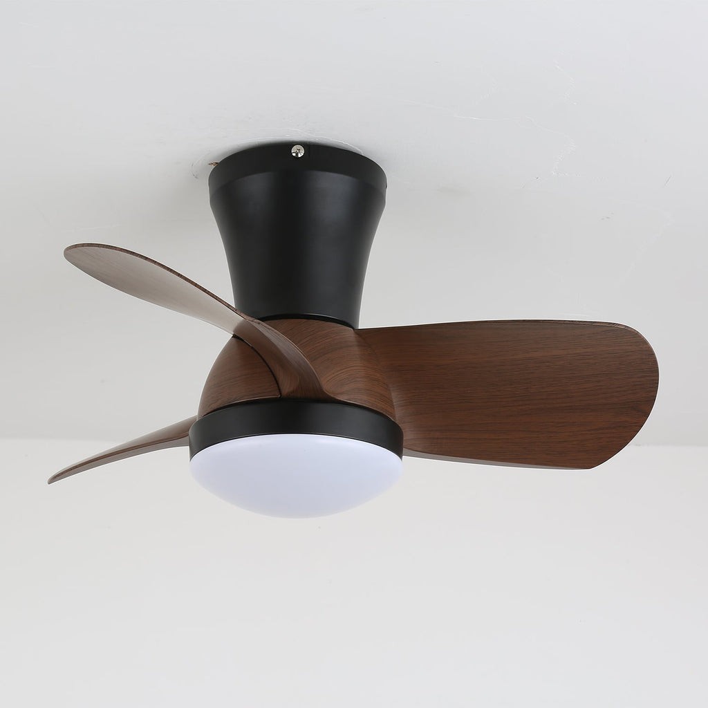Elira Modern Wood Ceiling Fan Light