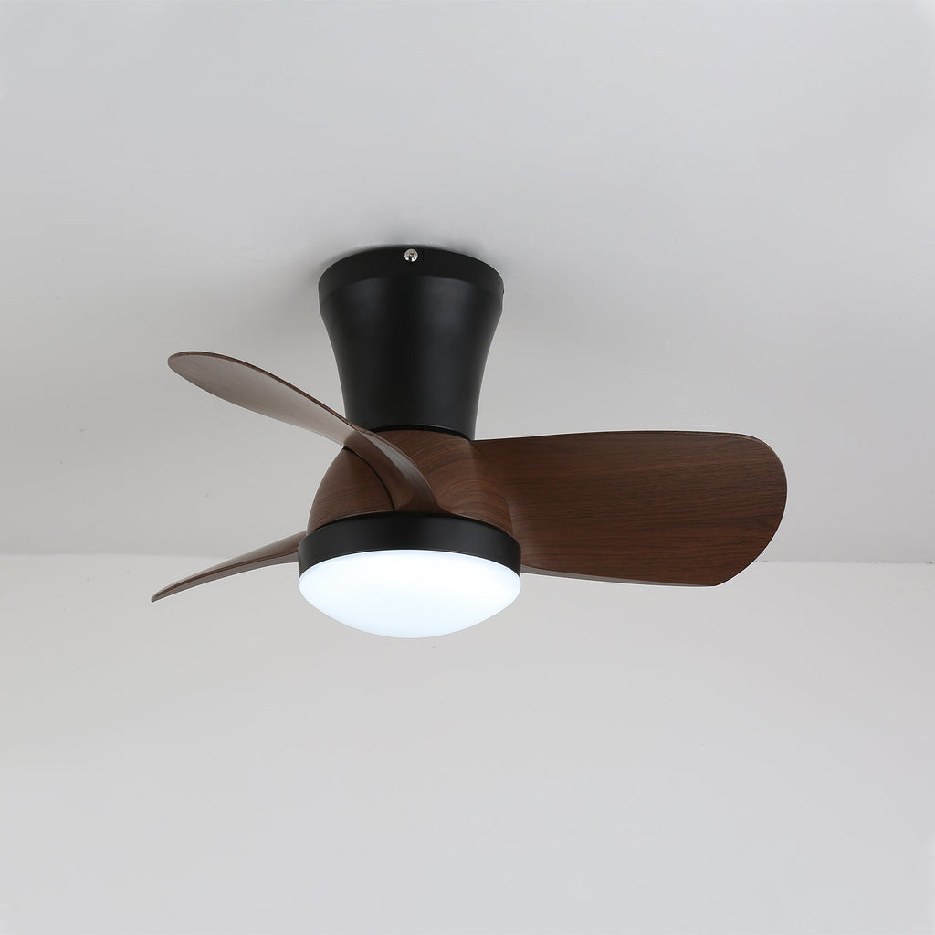 Elira Modern Wood Ceiling Fan Light