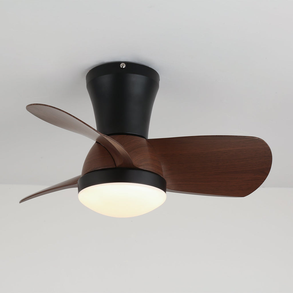 Elira Modern Wood Ceiling Fan Light