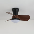 Elira Modern Wood Ceiling Fan Light