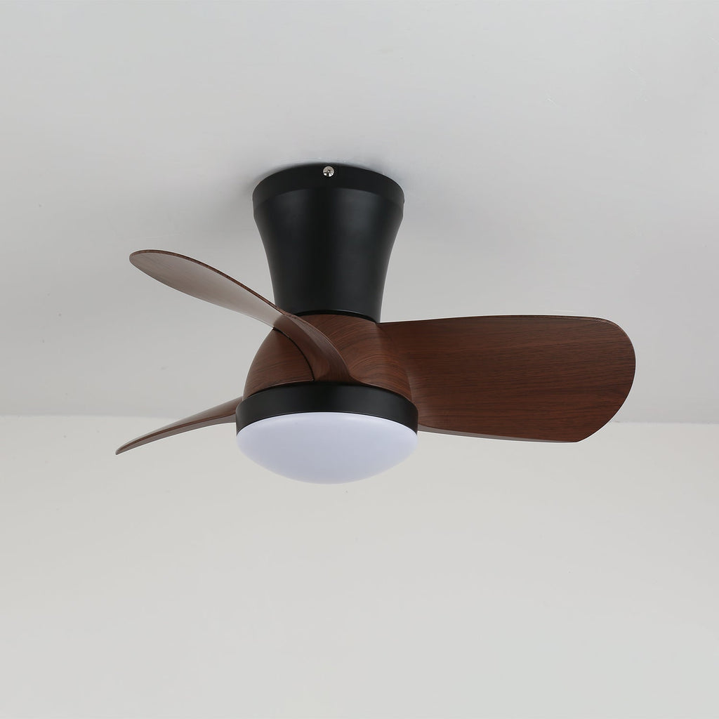Elira Modern Wood Ceiling Fan Light
