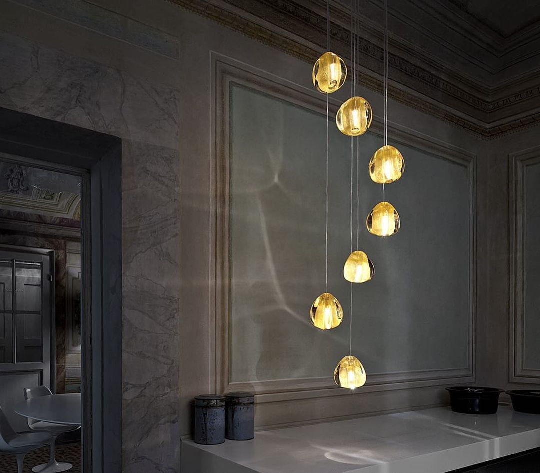 Avynor Postmodern Luxury Cherry Crystal Pendant Lamp