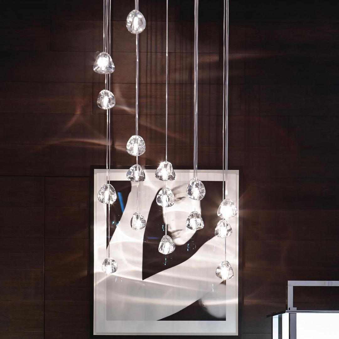 Avynor Postmodern Luxury Cherry Crystal Pendant Lamp