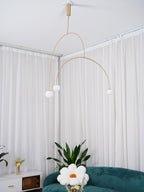 Lustra Chandelier Mobile Black Minimalist