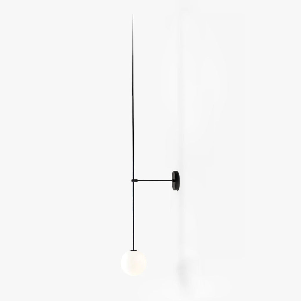 Gizmo Modern Minimalist Mobile Glass Wall Lamp