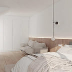 Gizmo Modern Minimalist Mobile Glass Wall Lamp