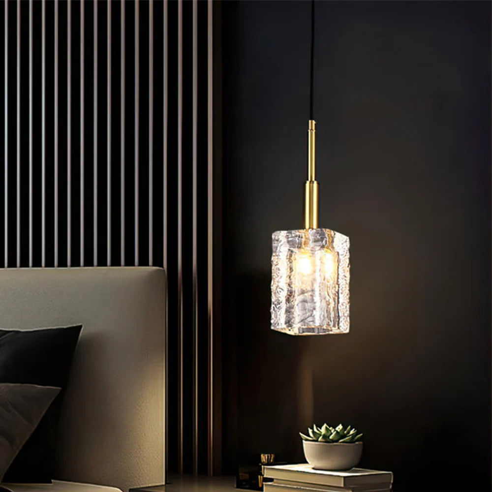 Kristy Modern Simple Pendant Light Crystal Kitchen Island