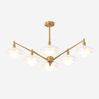 Alora Chandelier Copper Nordic Layers