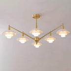 Alora Chandelier Copper Nordic Layers