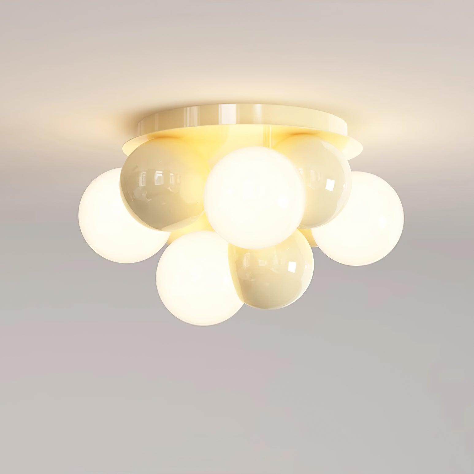 Ceiling Light Body Acrylic Bubbles Modern Minimalist