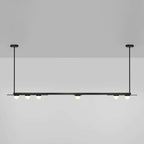 Lustra Chandelier LED Linear Gold Frame