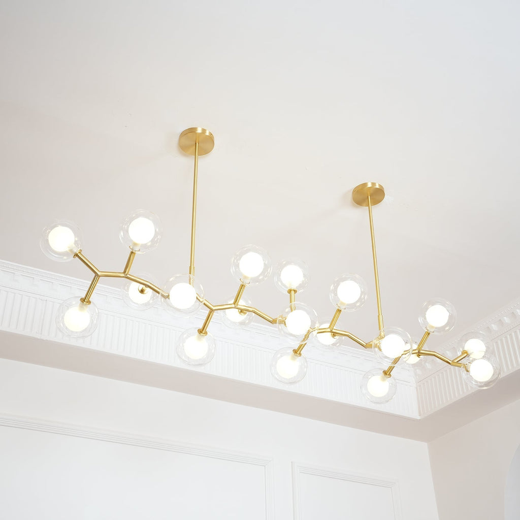 Aeliora Branch Brass Pendant Light
