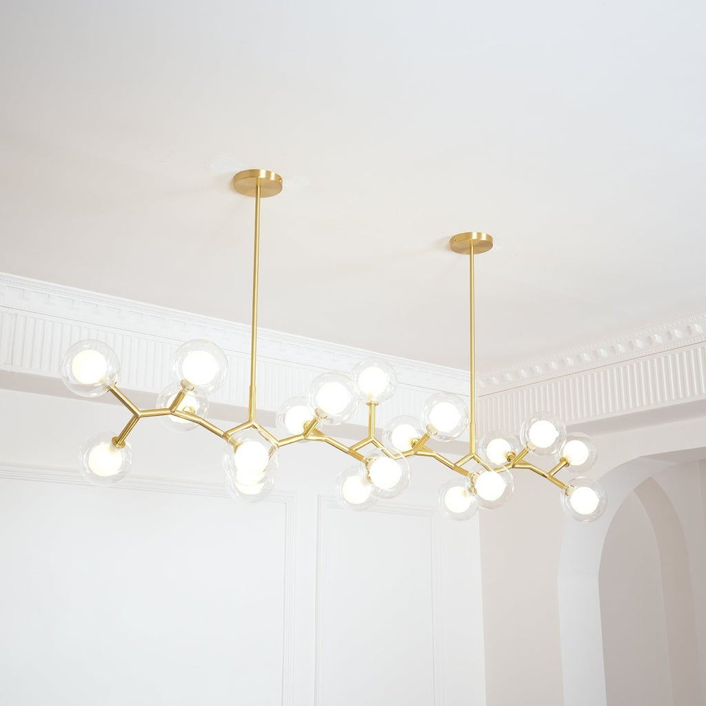 Aeliora Branch Brass Pendant Light