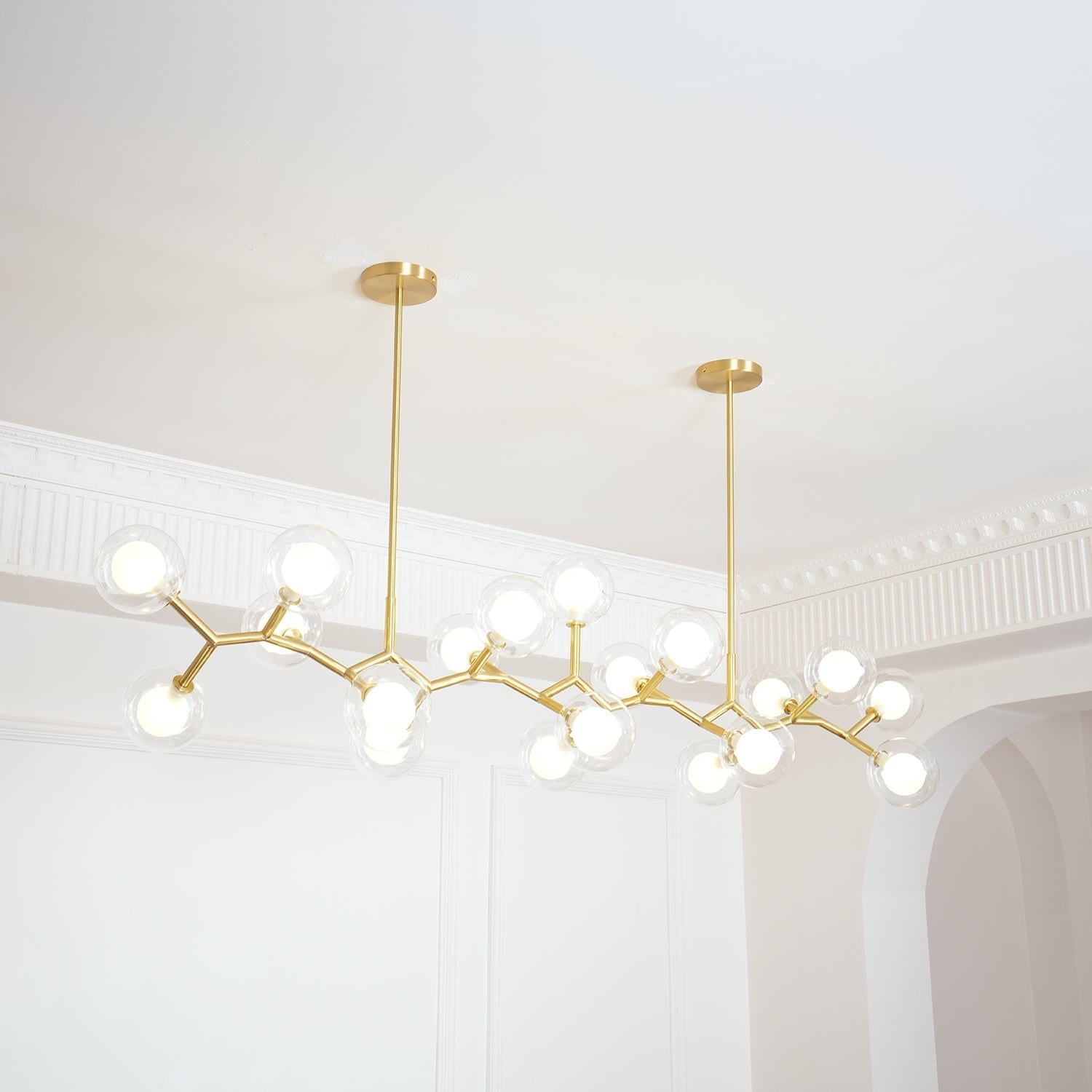 Aeliora Branch Brass Pendant Light