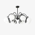 Aurora Chandelier Globe Arm Sculptural