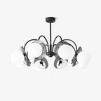 Aurora Chandelier Globe Arm Sculptural