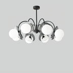 Aurora Chandelier Globe Arm Sculptural