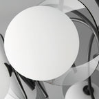 Aurora Chandelier Globe Arm Sculptural