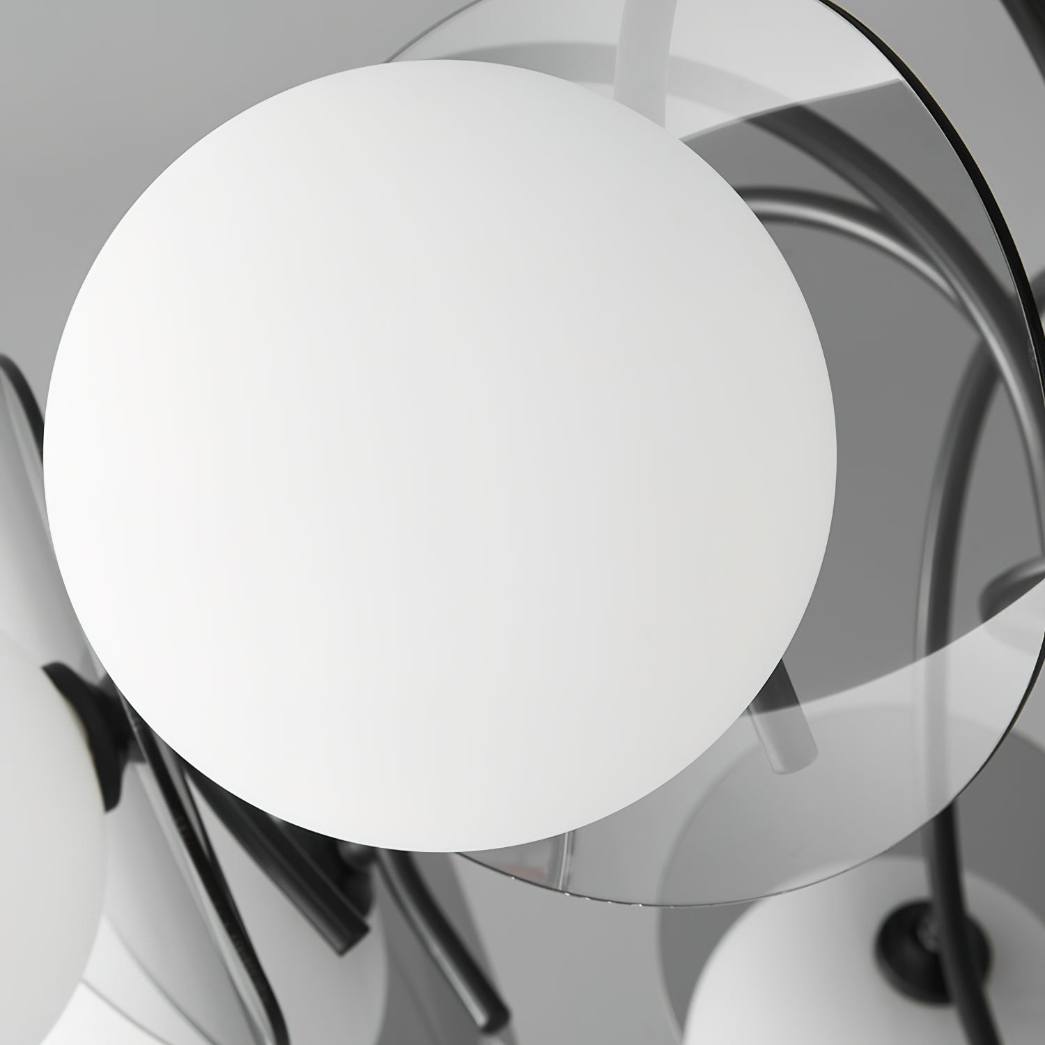 Aurora Chandelier Globe Arm Sculptural