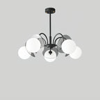 Aurora Chandelier Globe Arm Sculptural