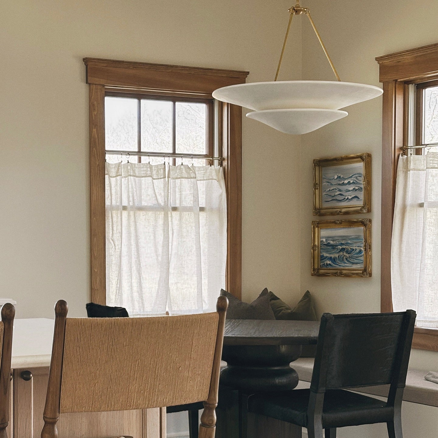 Avinisra Modern Minimalist Brass Chandelier