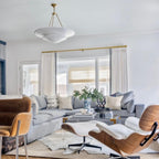Avinisra Modern Minimalist Brass Chandelier