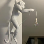 Acoustic Art Unique Monkey Resin Wall Lamp