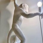 Acoustic Art Unique Monkey Resin Wall Lamp