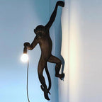 Acoustic Art Unique Monkey Resin Wall Lamp