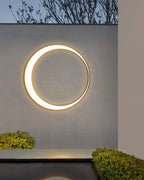 Zathee Circular LED Outdoor Wall Light