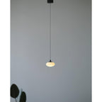 Cuthean Modern Minimalist Brass Alabaster Pendant Lamp