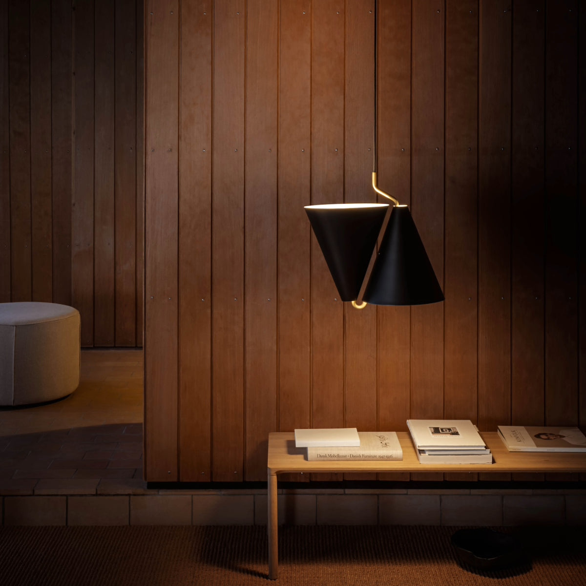 Covarir Modern Minimalist Brass Pendant Lamp
