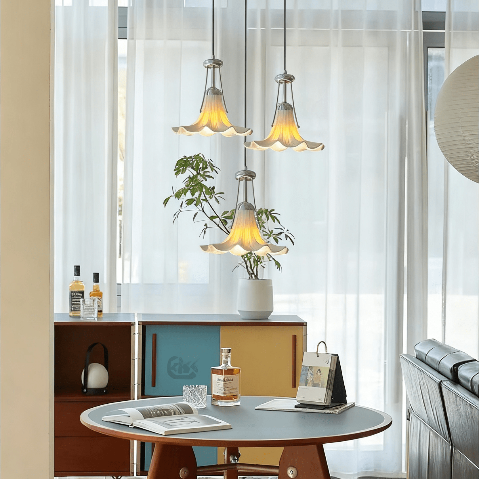 Mugena Industrial Ceramics Pendant Light