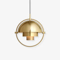 Lustra Pendant Lamp Deformed Ball Golden