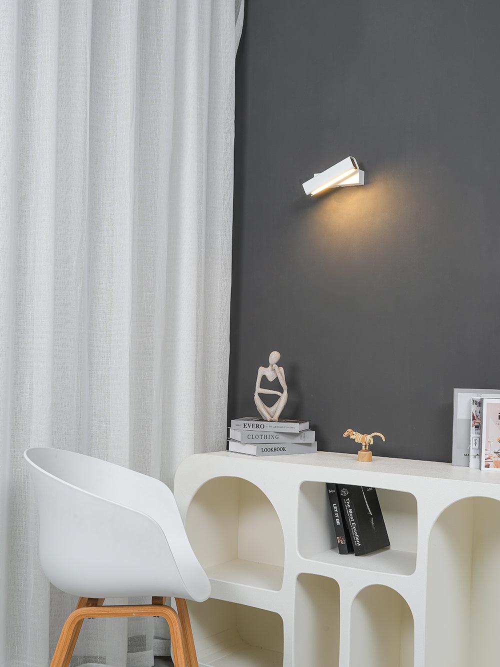 Wall Lamp Adjustable Aluminum Light for Bedroom and Living Room