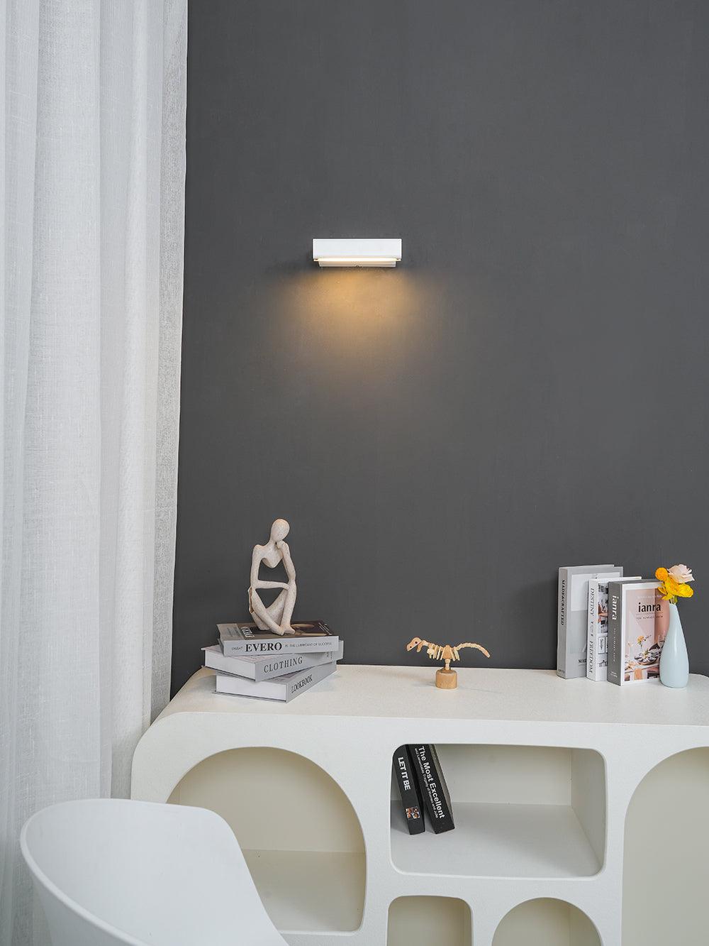 Wall Lamp Adjustable Aluminum Light for Bedroom and Living Room